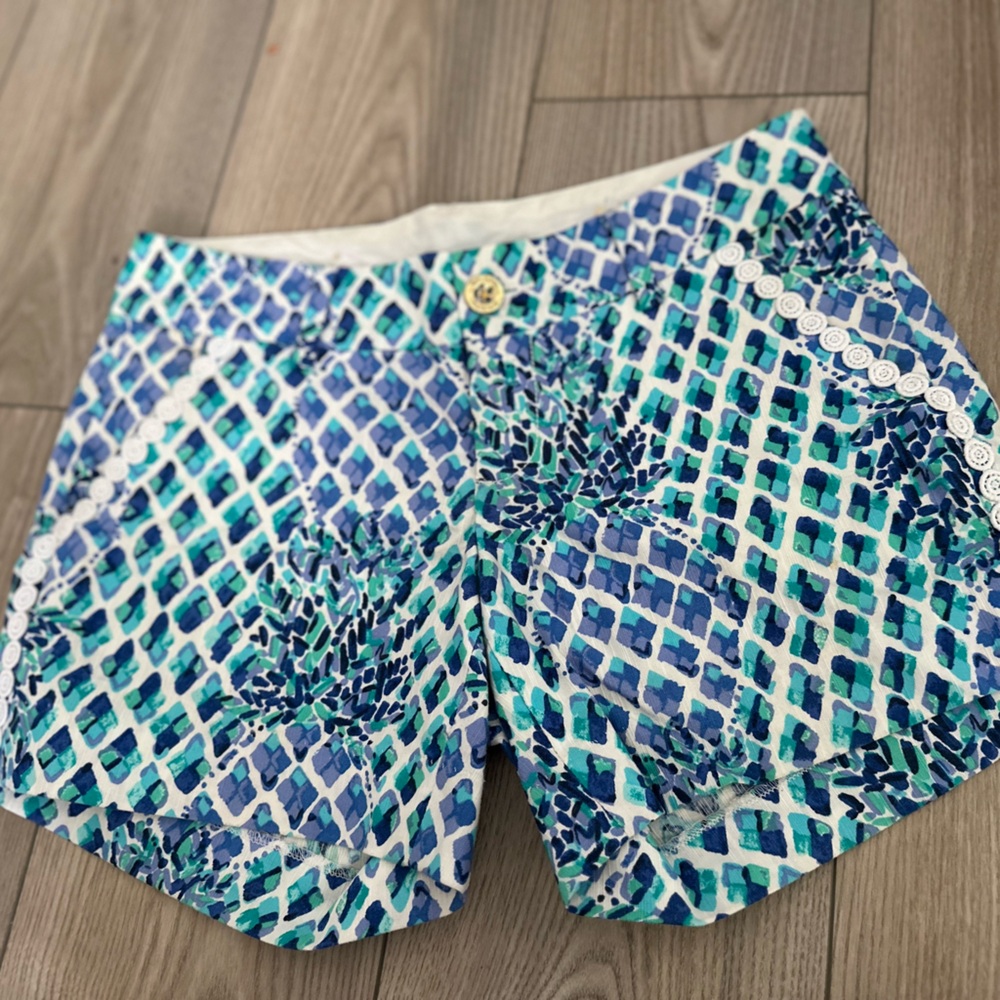 Lilly Pulitzer Callahan Shorts Size 0 🦄